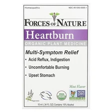 Heartburn, Organic Plant Medicine, Mint, 0.34 fl oz (10 ml)