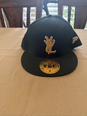 Playboi Carti YVL Fitted Hat Green and Yellow Size 8 Brand New