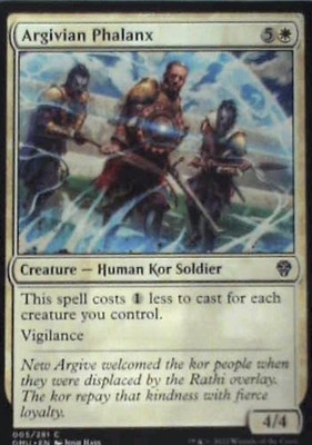 Argivian Phalanx - Dominaria United: #5, Magic: The Gathering Nm C346