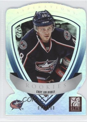 2012-13 Rookie Anthology Elite Rookies Aspirations Die-Cut Cody Goloubef RC 0c3