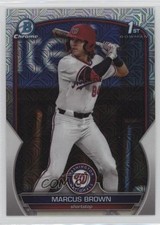 2023 Bowman Draft Chrome Japan Refractor Marcus Brown #BDC-26 1bs7