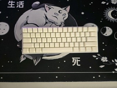 Womier WK61 Pro + Crystal Hand-Lubed Switches, Custom 60% Hot-swap Keyboard