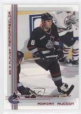 2000-01 ITG Be A Player Memorabilia Ruby 41/200 Adrian Aucoin #362 0c2