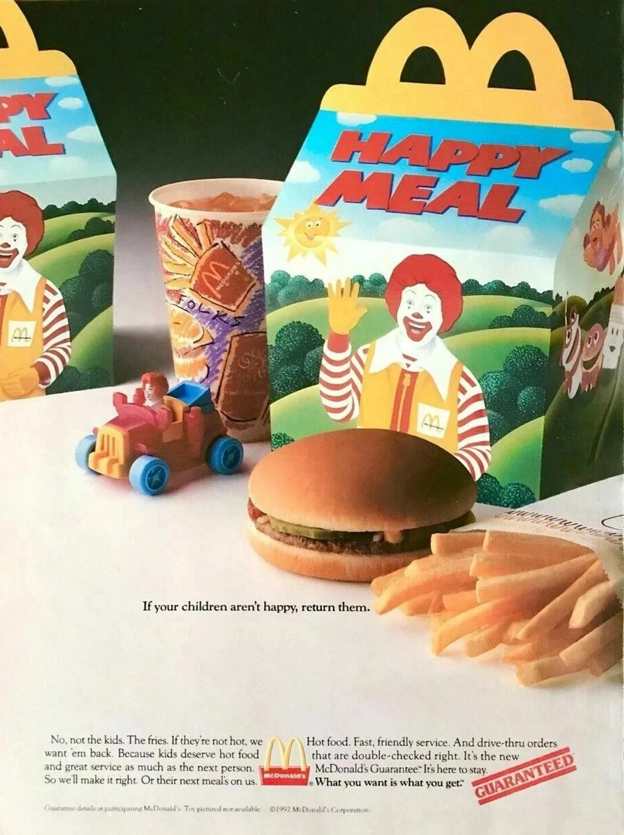 Mcdonalds Poster In Art Posters for sale | eBay