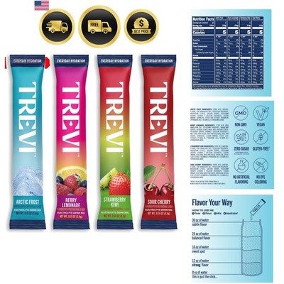 Everyday Sugar Free Electrolytes - Essential Drink Mix Hydration Powder Packe...