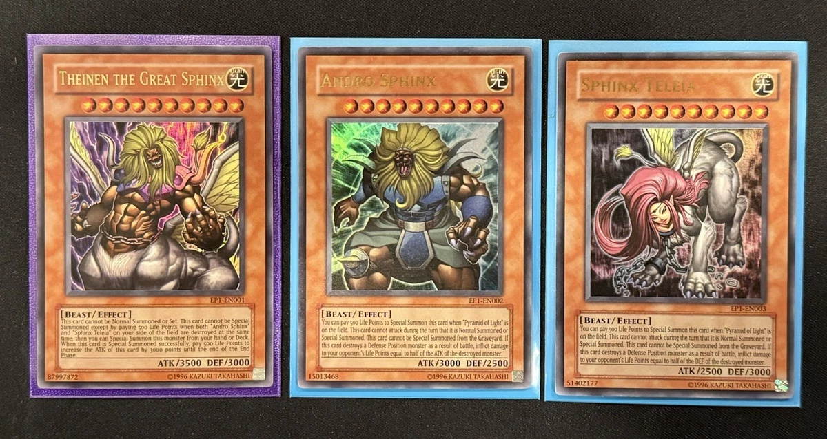 yugioh dark magician deck recipe Theinen the Great Sphinx [MC2-EN006] Secret Rare