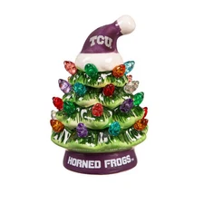 TCU HORNED FROGS NCAA LED Christmas Tree Ornament