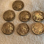 A Lot of 7  1927 1936 D   2/ 1936 1/ 1937 2/ Unknown Buffalo Nickel Nickels