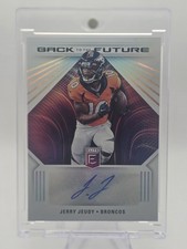2022 Panini Donruss Elite - Back to the Future Signatures Jerry Jeudy 