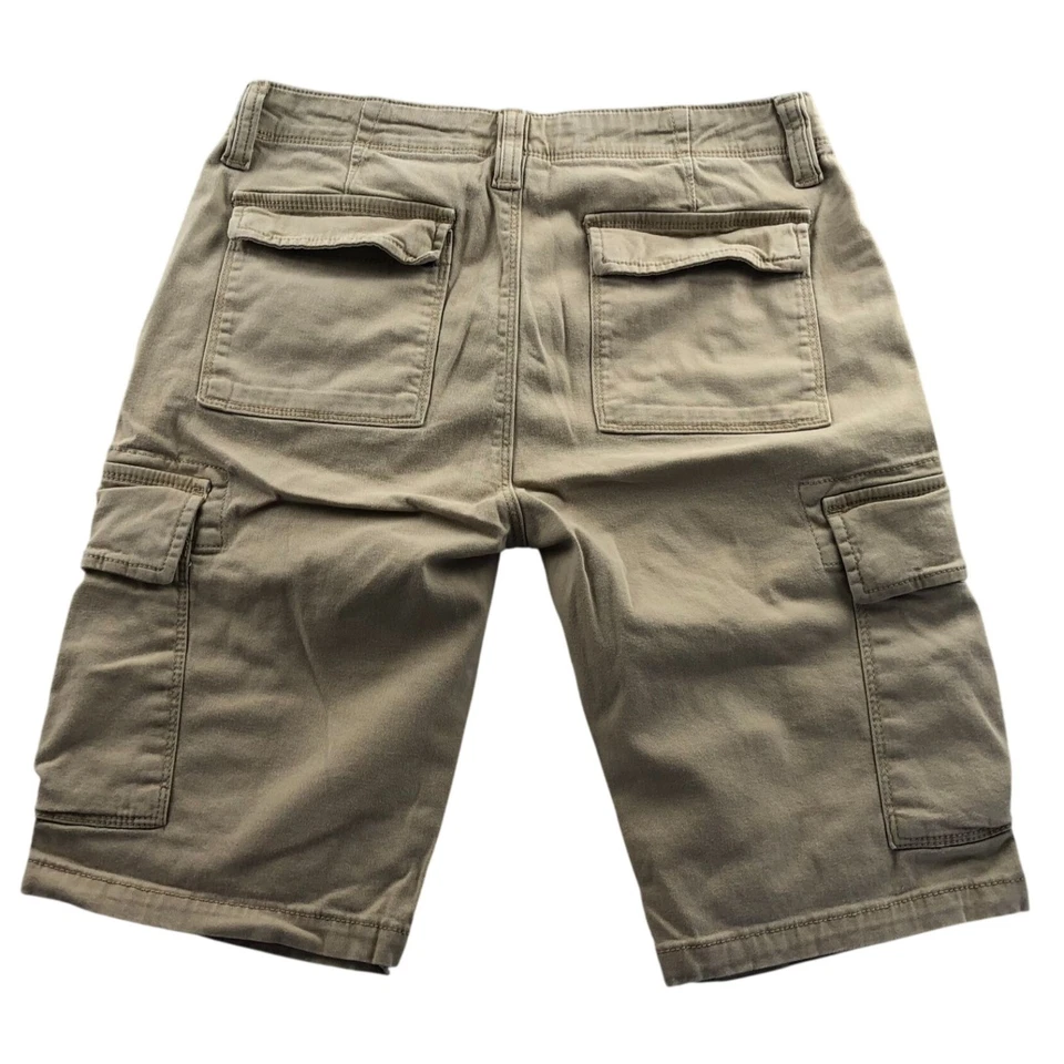 Pantalones Cortos Carga Arizona Jean Co Para Hombres Talla 29 Flex Calce Clásico Informal Tostado Foto 2 de 4