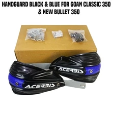 "HAND GUARD KIT, BLUE" FIT FOR ROYAL ENFIELD GOAN CLASSIC 350 & NEW BULLET 350