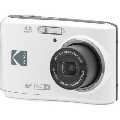 Kodak PIXPRO FZ45 16MP 4x Zoom Weitwinkel Digitalkamera - Weiß (UK-Ware) Neu in OVP