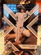 Lency Delgado 2018 Panini Elite Extra Rookie /999 SP 101 White Sox
