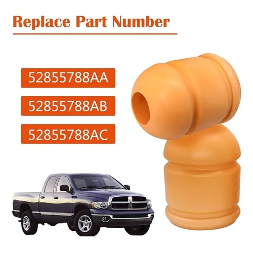 2PCS Rear Bump Stop Compatible with Dodge RAM 1500 2009-2020 Suspension Jounce  - Picture 2 of 7