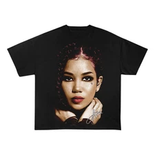 JHENE AIKO Boxy Vintage Shirt Graphic T-shirt Oversized Streetwear Y2K Unisex