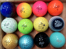 12 Vice Limited Unique Golf Balls 5A Mint