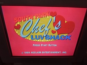 CIB South Park: Chef's Luv Shack (Sega Dreamcast, 1999) Completo *TESTATO*