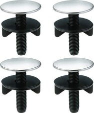 WILLBOND 4 Pieces Kitchen Sink Hole Cover Faucet Cap Kitchen Sink Tap Hole Plate