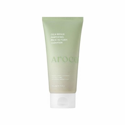 AROCELL Cica Repair Panthenol Pack To Foam Cleanser 120g/4.23 oz (K-Beauty)