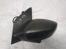 VOLKSWAGEN POLO MK5 6R 2011 PASSENGER SIDE DOOR MIRROR PLASTIC BLACK