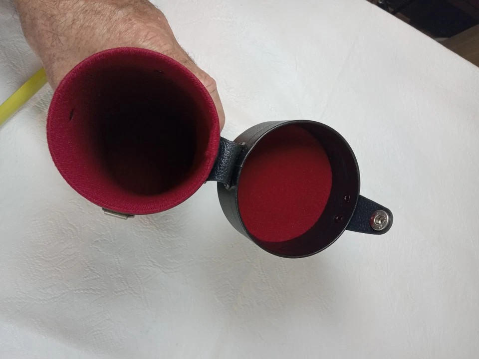 Sigma Lens Case Lined LC-13 Japan 7.5" X 3" No Strap - Image 3 of 4