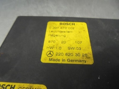 2208203026 blinkersteuegerät MERCEDES-BENZ CLASE S W220 V220 430 1998 4748561