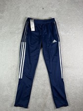 Adidas Tiro 21 Training Pants Kids Size M 11-12Y Navy Blue Soccer Tapered New