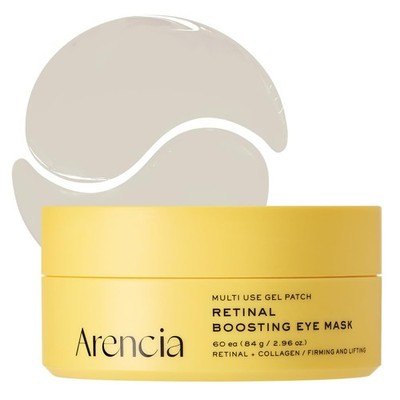 Retinal Boosting Eye Patch, Hydrogel Under Eye with Peptides for Dark Circles...