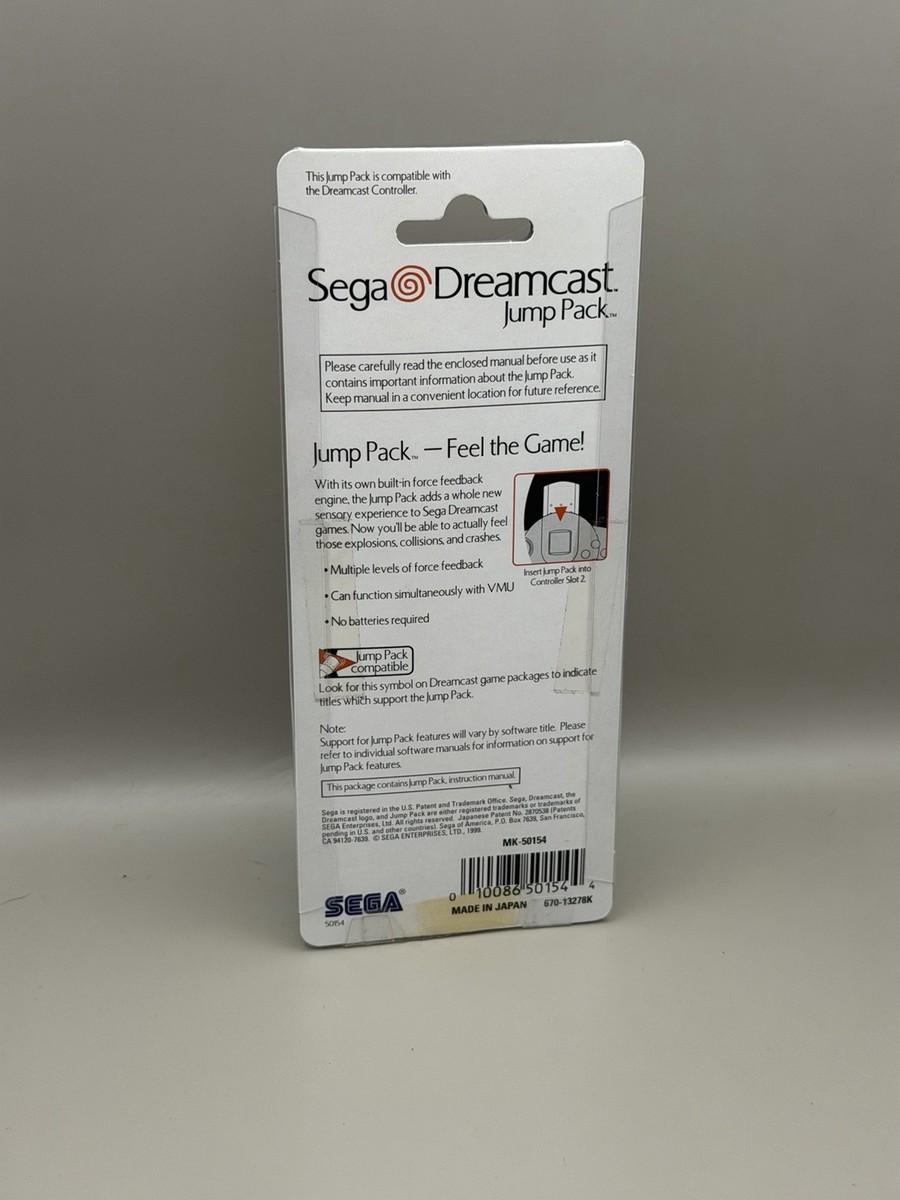 Sega Dreamcast Jump Pack Rumble - Brand New - OEM MK-50154