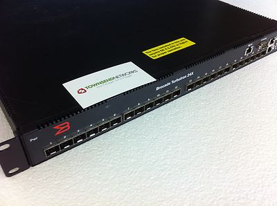 Brocade TI-24X-AC - TurboIron 24X - 1RU 10GbE **DUAL AC POWER* RPS11