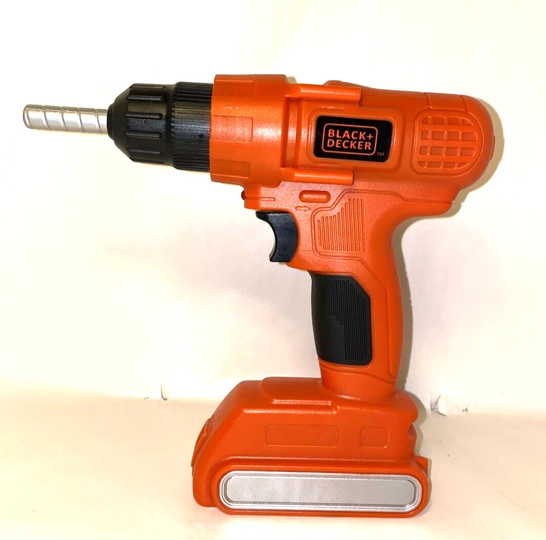 Black & Decker Toy Power Drill Battery Operated *O