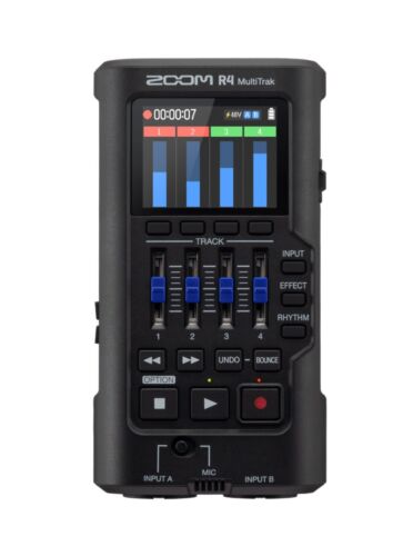 Zoom R4 MultiTrak Portable Multi Track Recorder Support 32-bit float recording - 第 1/4 張圖片
