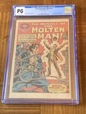 Amazing Spider-Man 28 CGC PG OW Pages (1st app Molten Man)- Splash Page