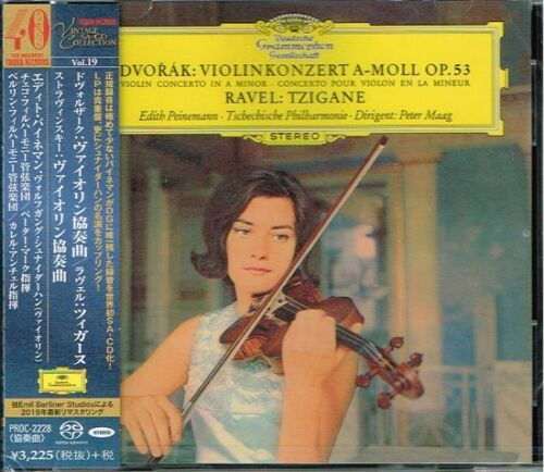 Edith Peineman Dvořák: Violin Konzert Edith Peinemann Dvorak Violin Concerto Ravel Tzigane SACD OBI