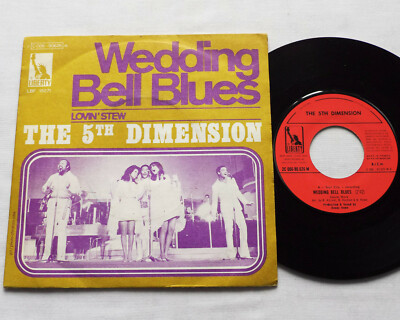 The 5TH DIMENSION Hochzeitsglocke blau FRANZÖSISCH 7'' mit PS LIBERTY LBF 15271 (1969) EX