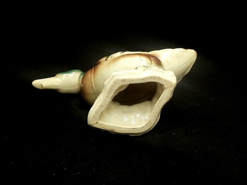 Vintage Ceramic Mallard Duck Figurine 9" Tall x 12" Long x 4.25" Wide Den Decor - Picture 5 of 5