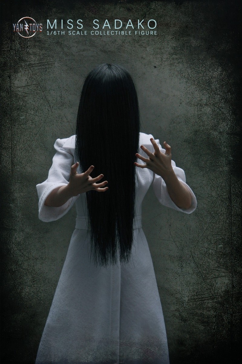 1/6 YANTOYS JR08 Female ghost Miss Sadako Action Figure