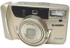 Bell and Howell PZ3300 35mm Compact Camera Zoom 38-120mm Gold
