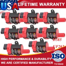 8packs High Performance Ignition Coils For Chevy Silverado Gm Lq4 Lq9 Ls Ls1 Us