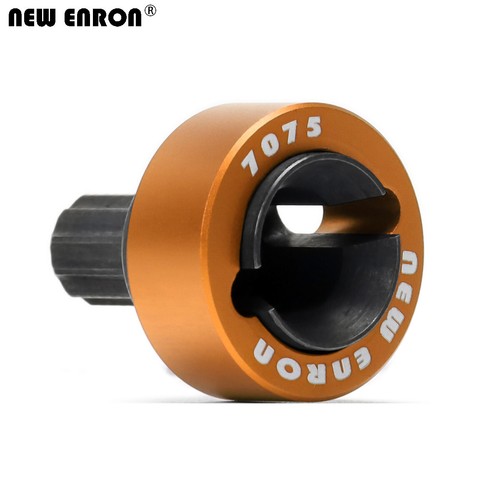 Aluminum 7075-T6 18MM Drive Cup Sleeves Orange For RC Traxxas 1/5 X-MAXX 1/6 XRT - Imagen 12 de 13