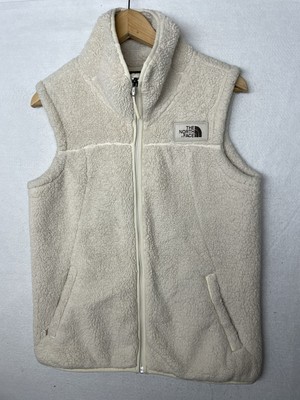 North Face Full Zip Sherpa Vest Womens 
