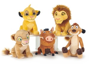 peluches de personajes de disney