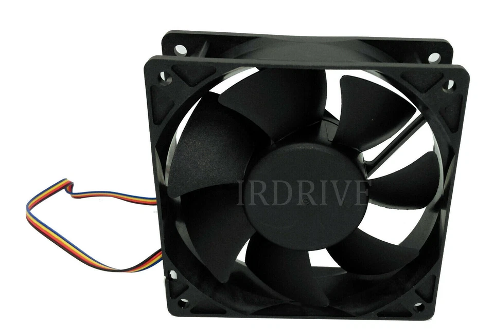 NEW 182 CFM High Air Flow 2-Ball Bearing 120mm x 38mm 4Pin PWM Server Case Fan - Image 4 of 4