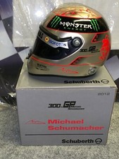 Michael Schumacher 2012 SPA Platin Helm Helmet 1:2 Mercedes F1 *Old Version*