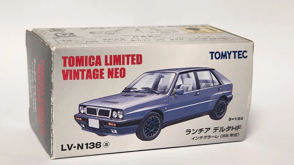 1:64 Tomica Limited Vintage Tomytec LV-N136a Lancia Delta HF Integrale 1988 Foto 4 de 4