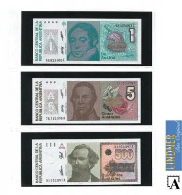 LEUCHTTURM Lindner Multi Collect Folienblätter 10er-Pack für Geldscheine Banknoten MU3103