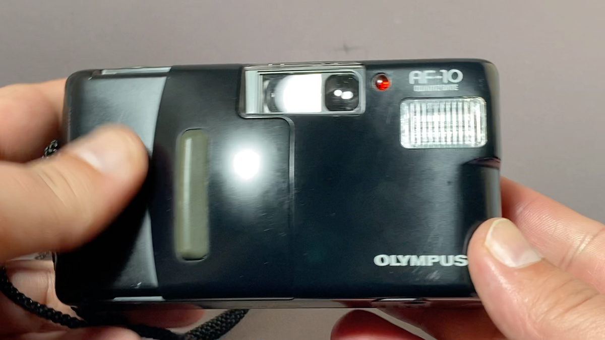 Olympus AF-10 Quartz Date 35mm Point & Shoot Film Camera | eBay