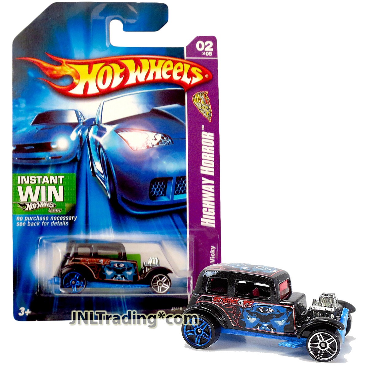 クリスマスセール！　Hot Wheels '32 Ford Vicky Hot Wheels '32 FORD VICKY, Light Blue with Red Flames