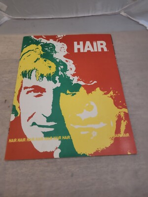 Michael Butler Collection Original 1969 Souvenir Program HAIR Michael Butler Vintage Broadway ...