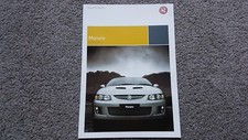 VAUXHALL MONARO SALES BROCHURE 2006